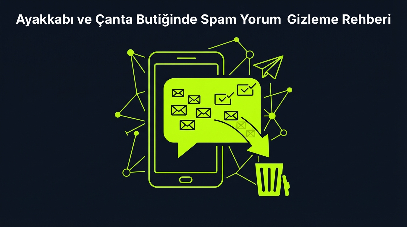 Ayakkabı ve Çanta Butiğinde Spam Yorum Gizleme Rehberi