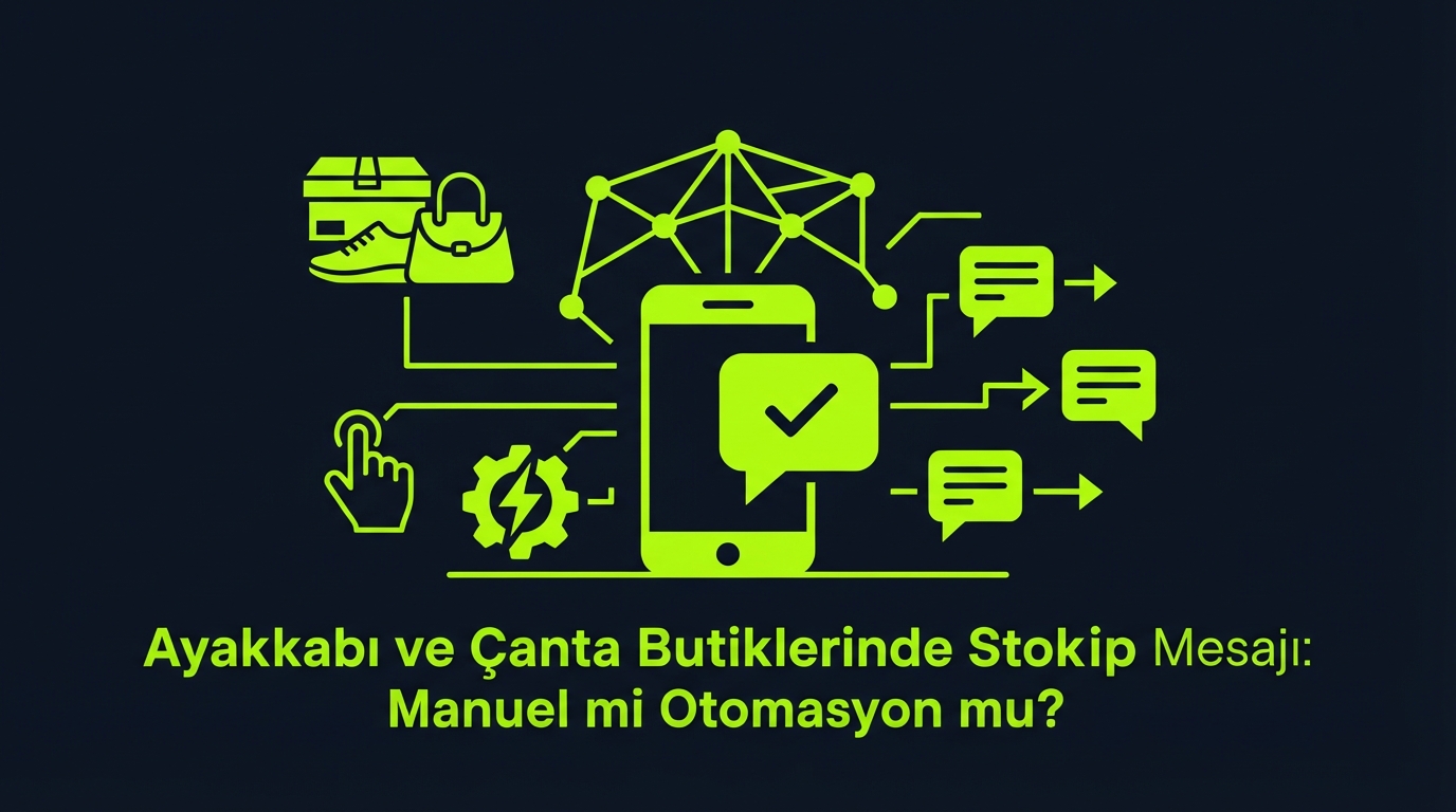 Ayakkabı ve Çanta Butiklerinde Stok Soran Müşteriye Takip Mesajı: Manuel mi Otomasyon mu?