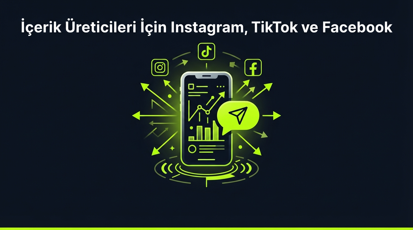 İçerik Üreticileri İçin Instagram, TikTok ve Facebook Performans Ölçümü